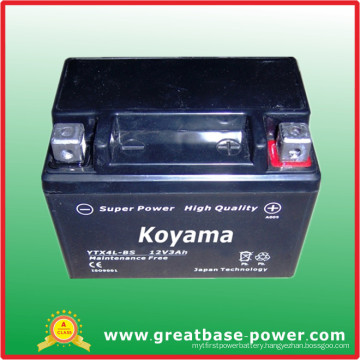 Sealed Motor Battery Ytx4l-Bs (3ah 12V)